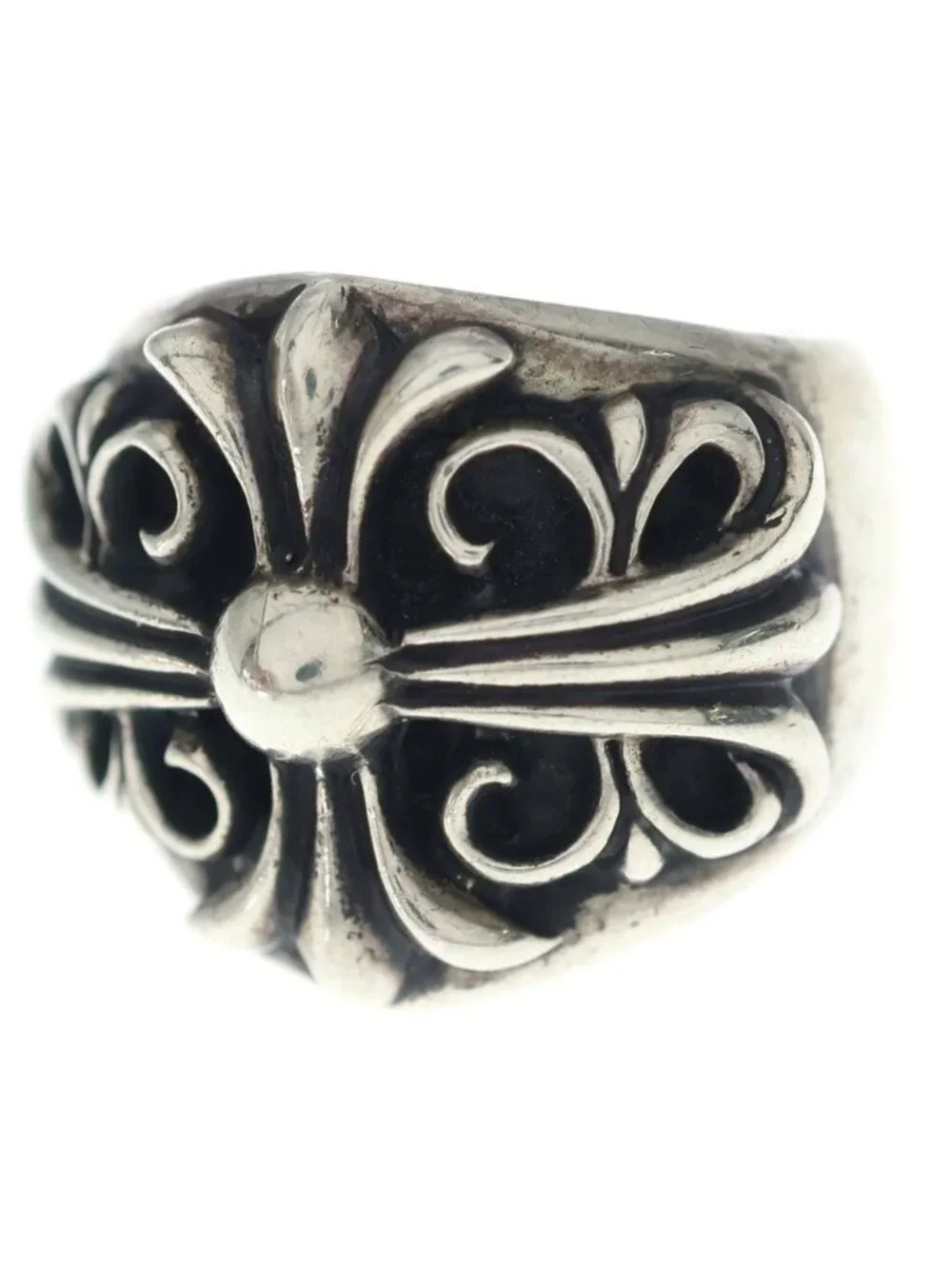 Chrome Hearts Keeper Ring Silver